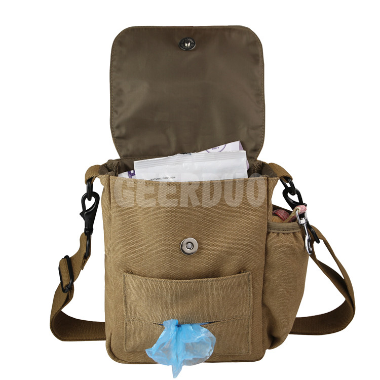 Dog Treat Training Pouch – Easily Carries Pet Toys GRDBR- 2