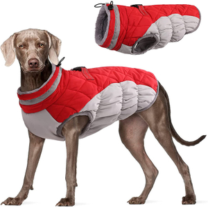 Padded Vest Reflective Dog Winter Coat Windproof Warm Winter Dog Jacket , GRDAC-8