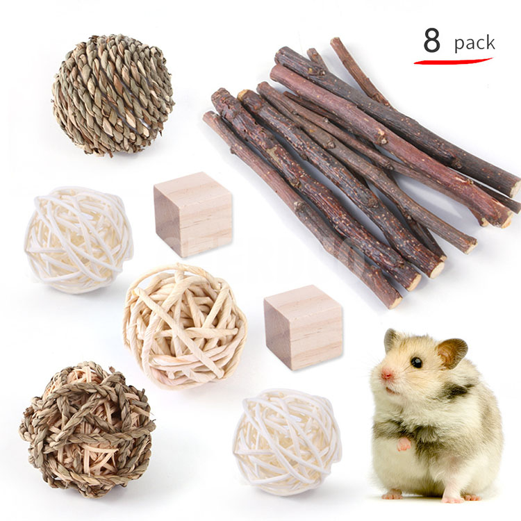 Hamster Chewing Toys 6 PCS Set GRDTO -5