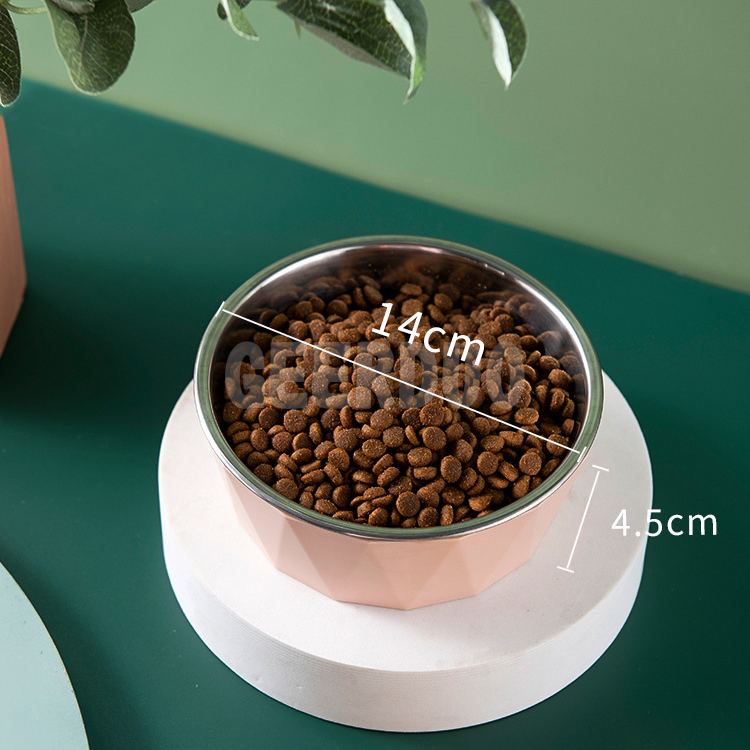 Luxury Stainless Steel Pet Feeding Bowl GRDFB-6