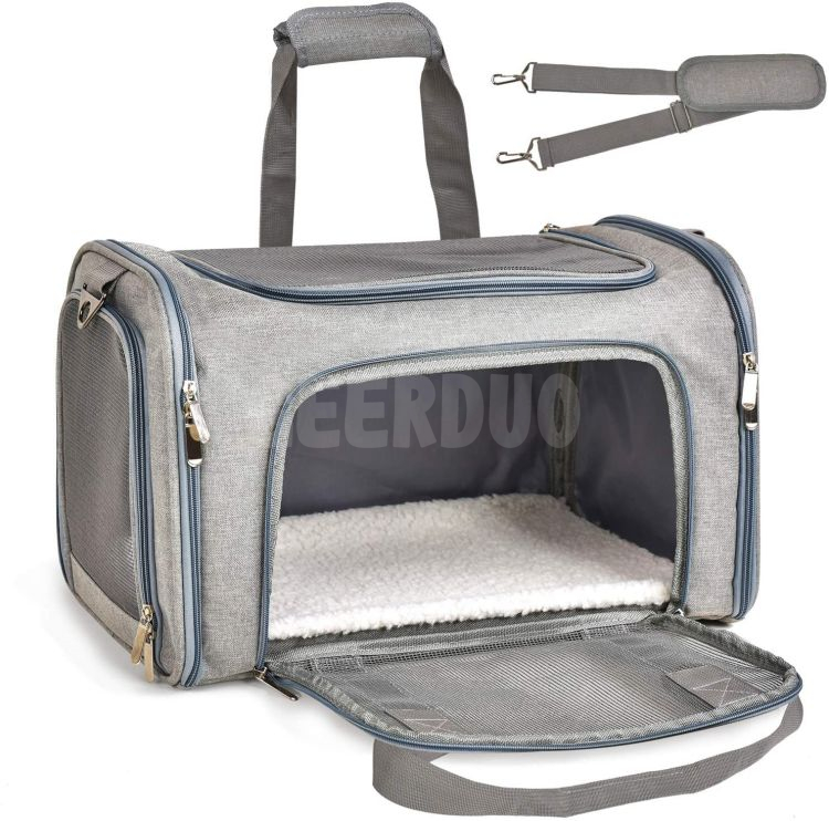 Airline Approved Collapsible Pet Carrier Bags for Puppies GRDBC-1