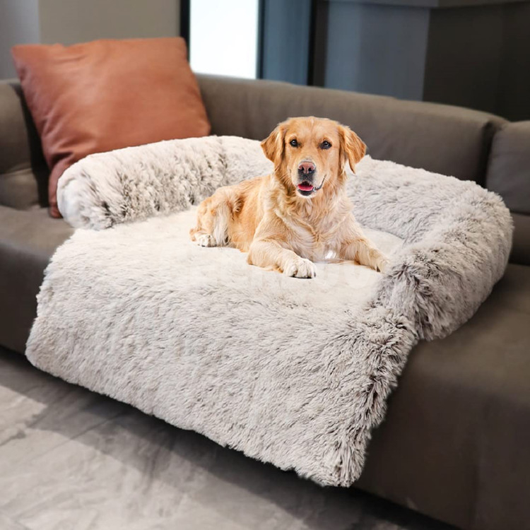 Warm Pet Dog Sofa Warm Plush Thick Blanket Cushion GRDDB-2