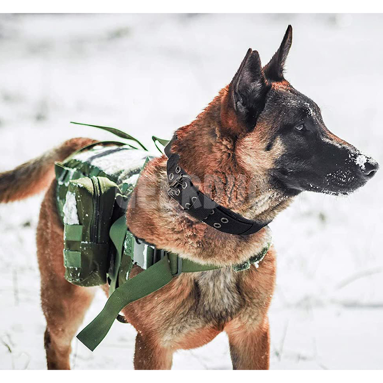 Wear-resistant Outdoor Tactical Dog Collar GRDHC-2