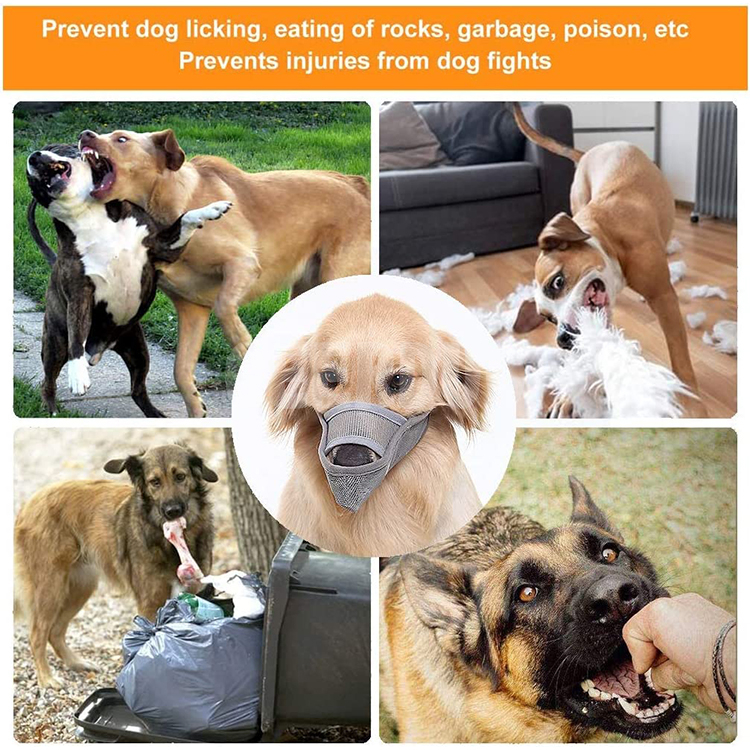 Anti-Biting Barking Pet Muzzles Mouth Cover GRDHM-4