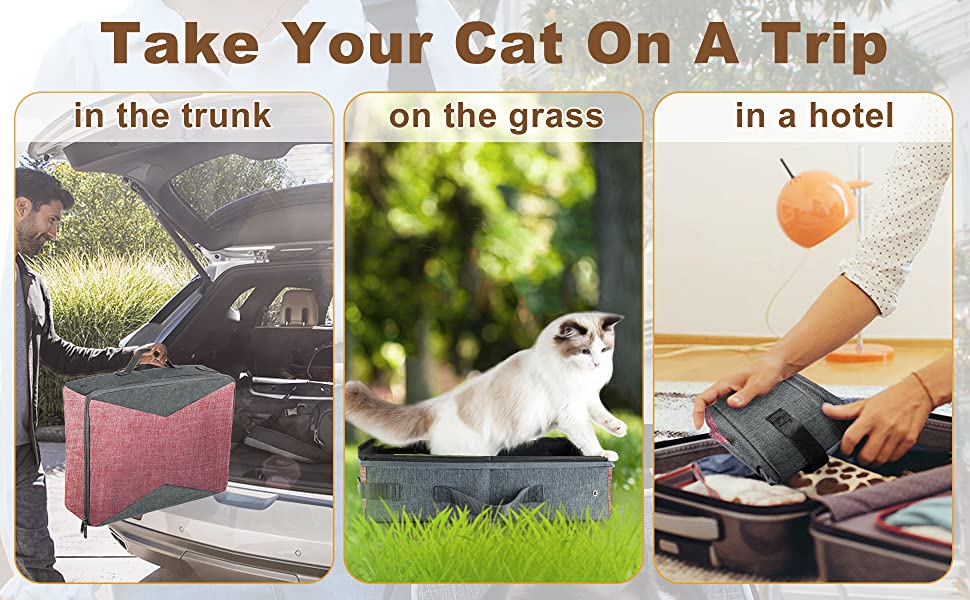 Wholesale Portable Cat Litter Box GRDGL6 Geerduo Pet