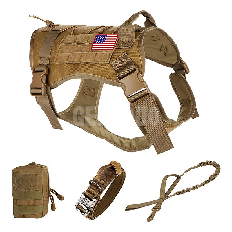 Tactical and Military Dog Vest for Large Dogs GRDHH-13