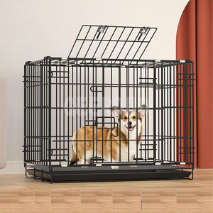Portable Foldable Mental Best Dog Crates GRDCC-2
