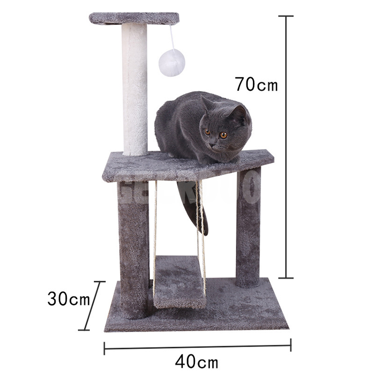 Cat Tree, Small Cat Tower,Scratching Post GRDTR -12