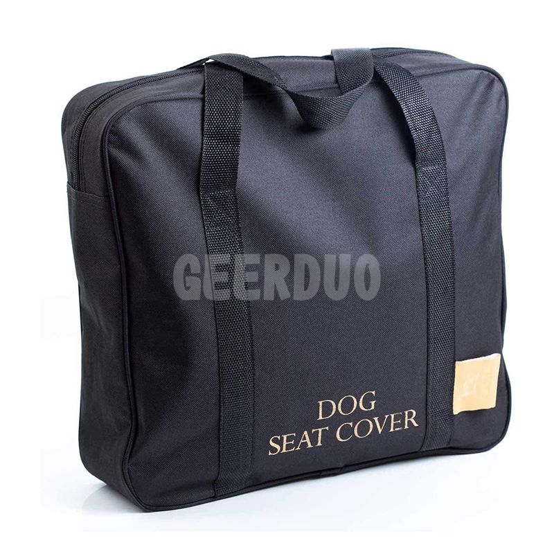 Black Color Dog Back Seat Cover for Cars, Trucks & SUVs GRDSB-7