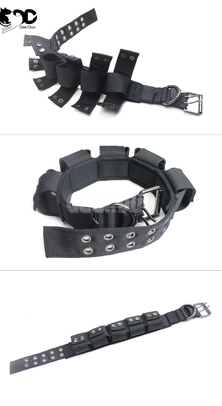 Tactical Dog Collar with Weights GRDHC-12
