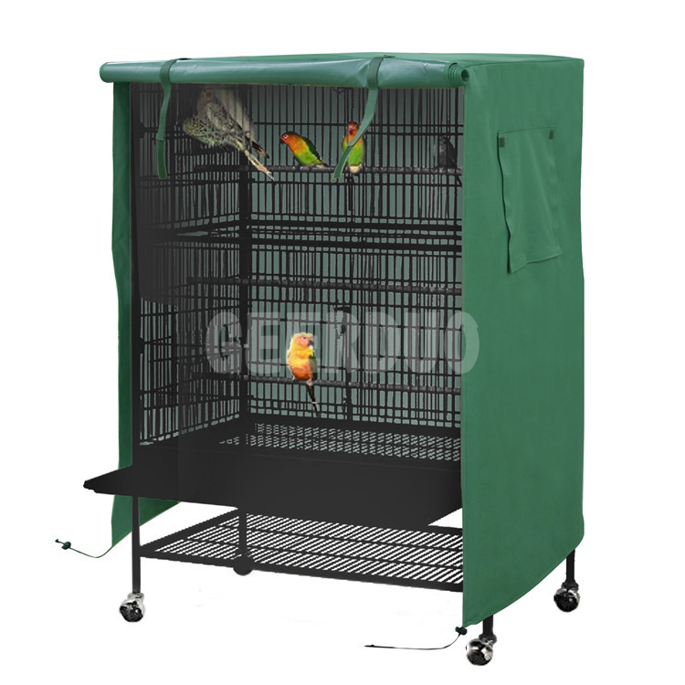 Warm Windproof Waterproof Shell Shield for Square Bird Cage Crate GRDCO-3