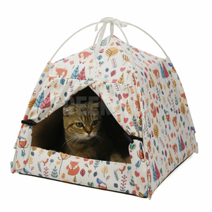 Warm Pet Tent House with Removable Cushion GRDTE-1
