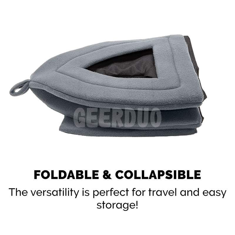 Pet Bed for Cats and Small Dogs - Polar Fleece Foldable GRDDC-7