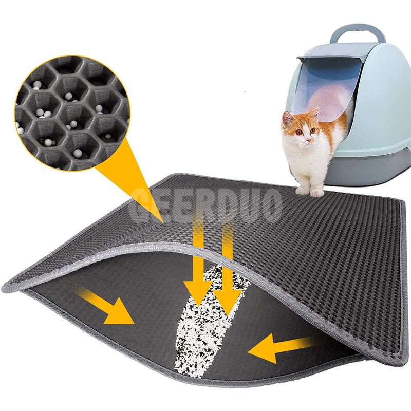 Honeycomb Double Layer Cat Litter Mat GRDDM-13