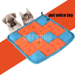 New Design Stress Relief Dog Sounding Toys Slow Feeding Mat GRDFM-8