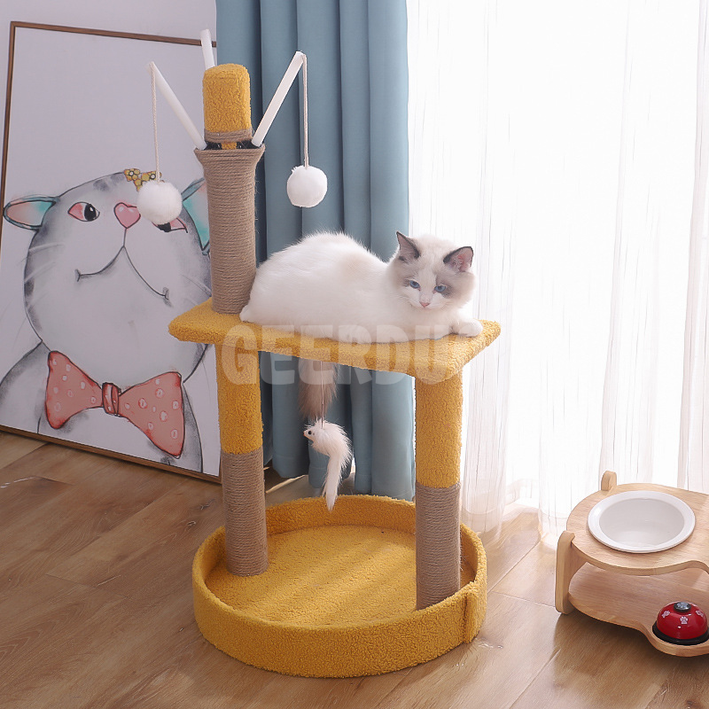 Cat Tree, Small Cat Tower,Scratching Post GRDTR -11