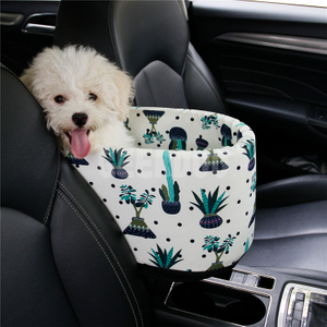 Small Dog Cat Booster Seat On Car Armrest Perfect for Small Pets GRDO-3