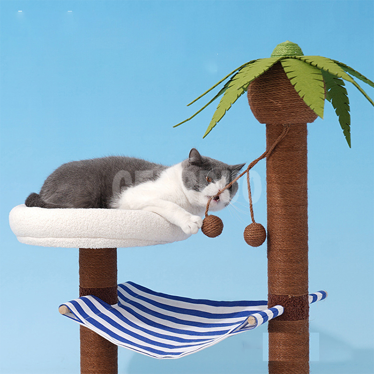 Cat Tree, Small Cat Tower,Scratching Post GRDTR -10