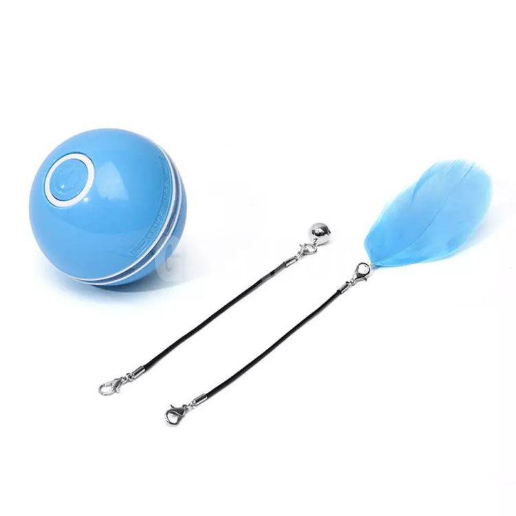 Smart Interactive Cat Toy Newest Version 360 Degree Self Rotating Ball USB Rechargeable GRDSP-14