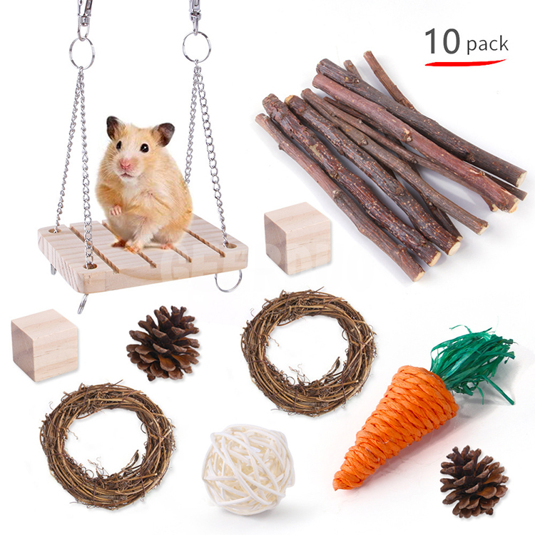 Hamster Chewing Toys 6 PCS Set GRDTO -5